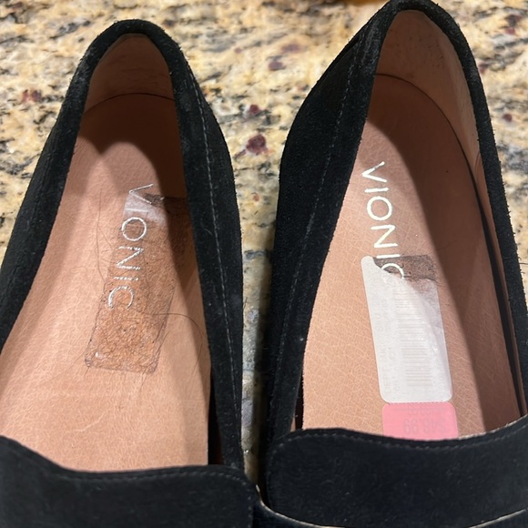 Vionic Avvy Embellished Orthotic Suede Crystal Embellished Loafer Size 9 - Picture 3 of 5